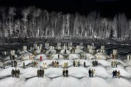 El espectacular desfile de Moncler Grenoble en la mítica estación de Aspen