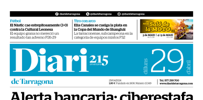 Diari de Tarragona 29 de Abril