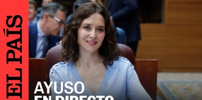 Sigue en directo la comparecencia de la Presidenta de la Comunidad de Madrid Isabel Díaz Ayuso.

Suscríbete a nuestro canal: youtube.com/@elpais
Visita http://elpais.com
Más vídeos de EL PAÍS: youtube.com/@elpais/videos
Síguenos en Facebook: https://www.facebook.com/elpais
Twitter: https://twitter.com/el_pais
Instagram: https://www.instagram.com/el_pais


#ayuso #zapatero #plusultra #asambleademadrid