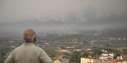 28/07/2026.- Vista general de Onda (Castellón), uno de los municipios afectados por el incendio declarado el pasado sábado en la Vall d'Uixó
