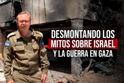Portavoz de las Fuerzas de Defensa de Israel, Roni Kaplan.