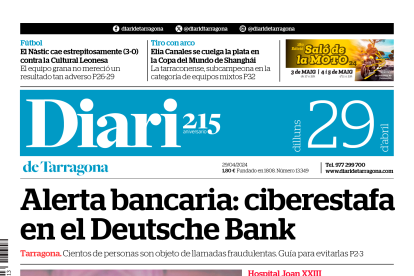 Diari de Tarragona 29 de Abril