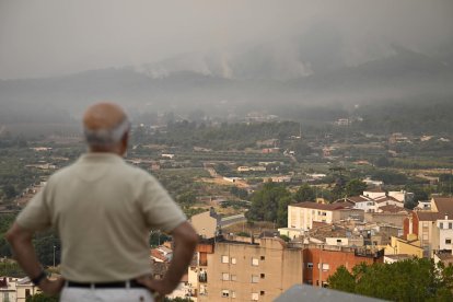 28/07/2026.- Vista general de Onda (Castellón), uno de los municipios afectados por el incendio declarado el pasado sábado en la Vall d'Uixó