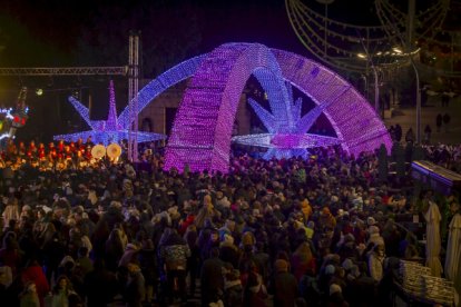 Encendido de luces en Soria