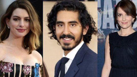 Anne Hathaway, Dev Patel y Tina Fey.