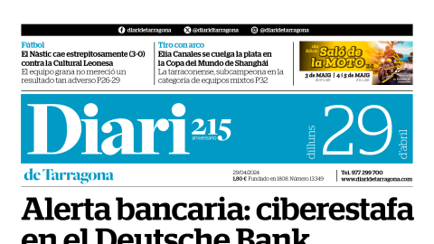 Diari de Tarragona 29 de Abril