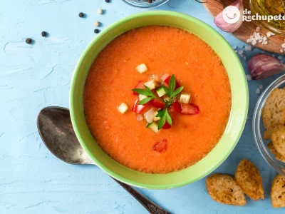 Receta de gazpacho.