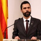 El presidente del Parlament, Roger Torrent.