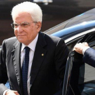 El presidente italiano, Sergio Mattarella.