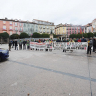 la plataforma se concentra cada semana en Burgos-I. L.M.