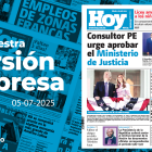 Edición impresa, sábado 5 de julio de 2025