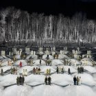 El espectacular desfile de Moncler Grenoble en la mítica estación de Aspen