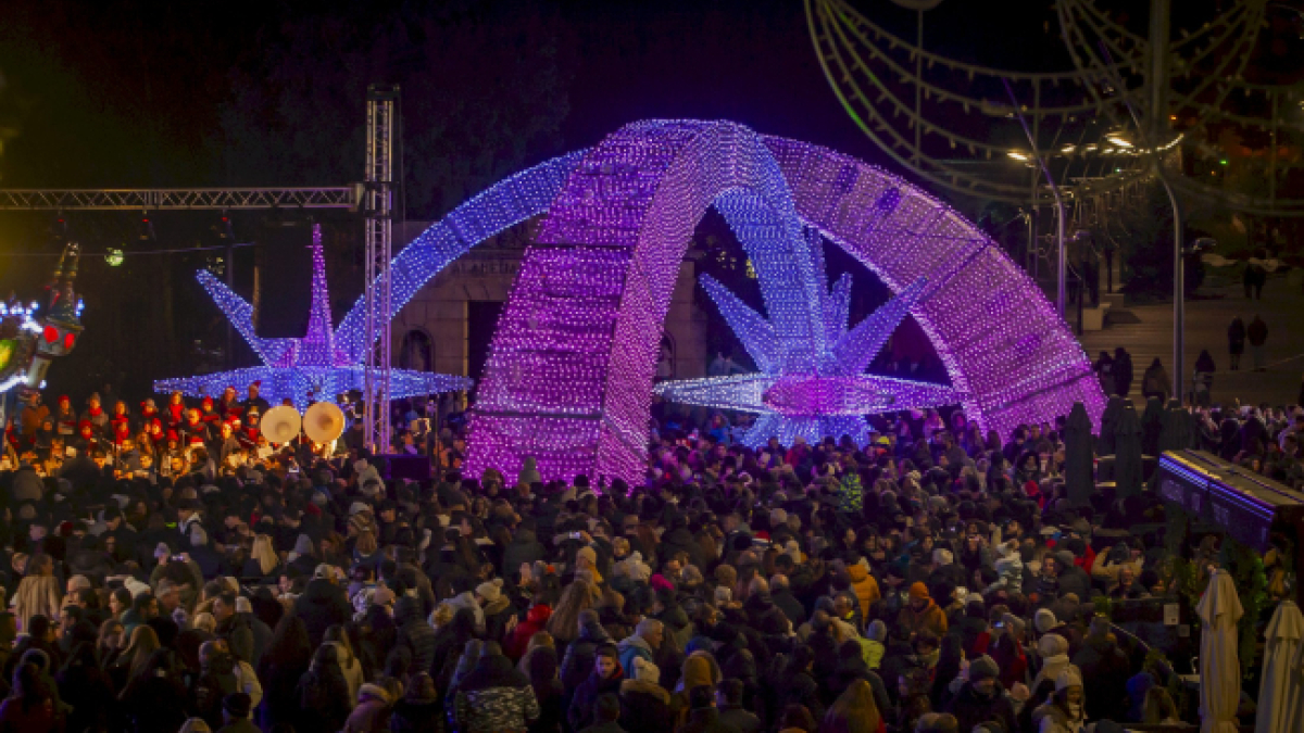 Encendido de luces en Soria