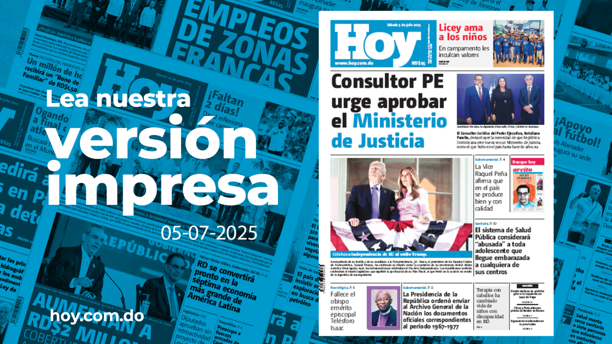 Edición impresa, sábado 5 de julio de 2025