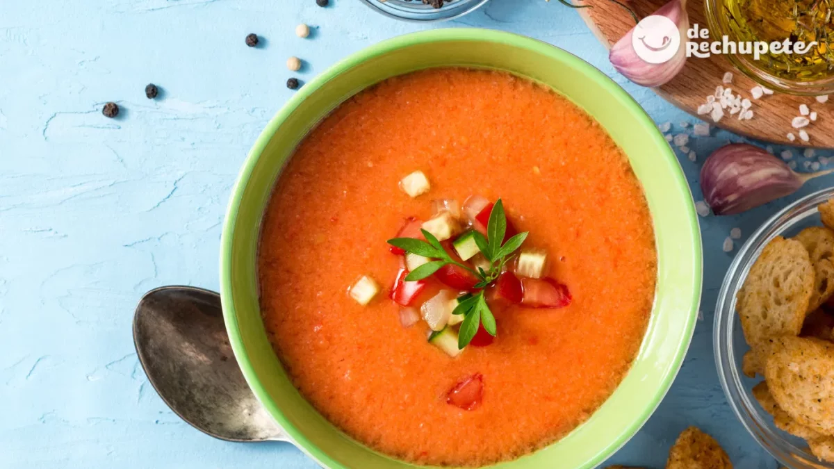 Receta de gazpacho.