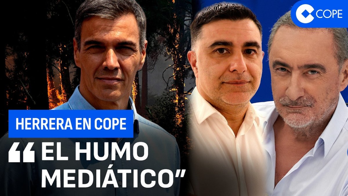 Ángel Correas analiza en el Monólogo de las 8 en Herrera en COPE la estrategia política tras los incendios forestales que afectan a España.