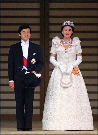 Enlace de la princesa Masako con el príncipe Naruhito en 1993.